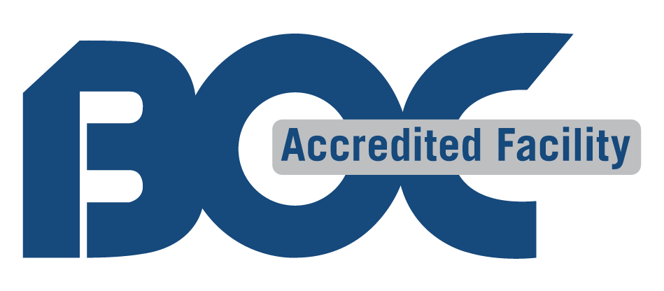 BOC Accredited facility logo